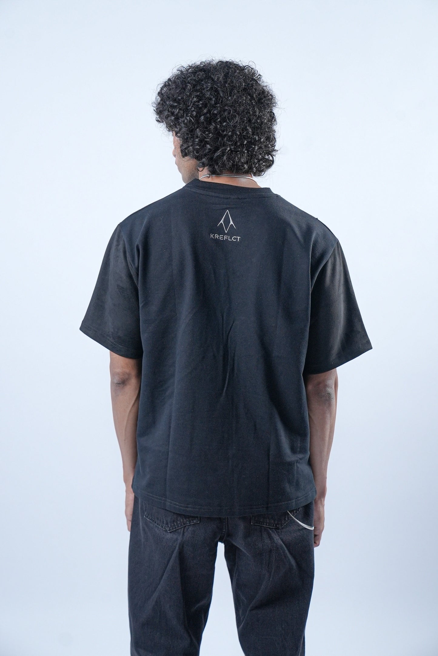 SUEDE SLEEVES TEE