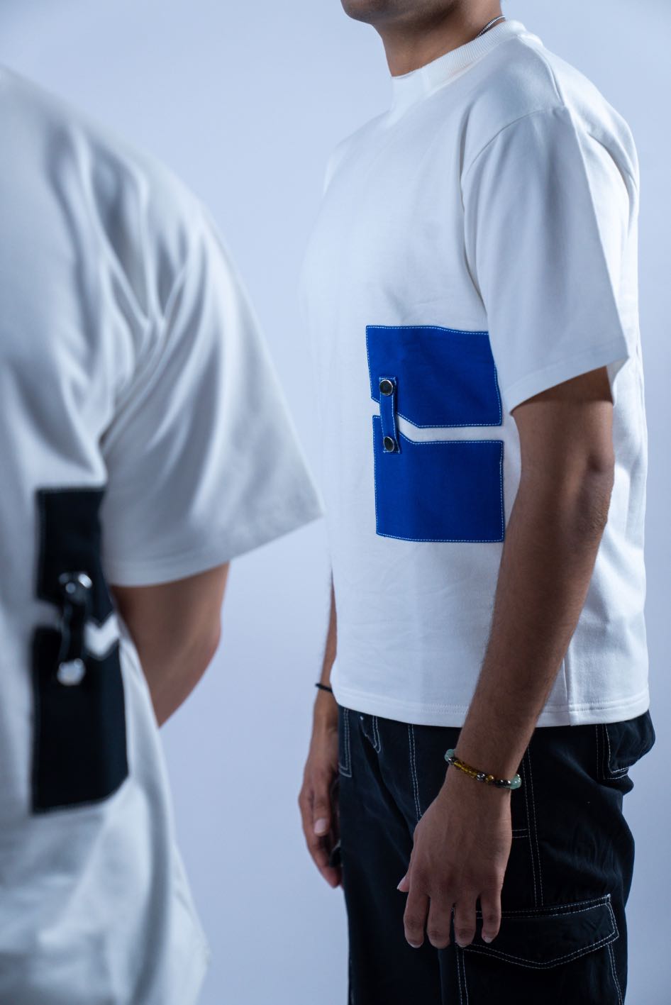 POCKET? TEE - BLUE