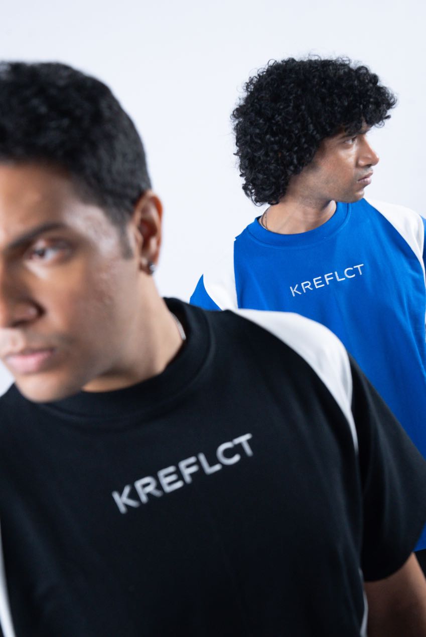 SPLITS TEE - BLUE
