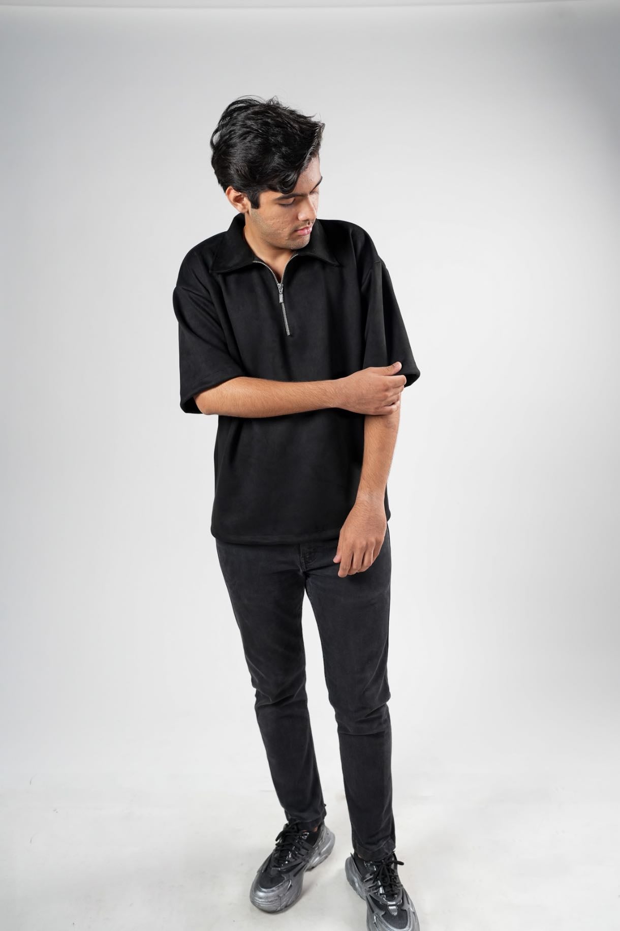 SUEDE SPINAL POLO