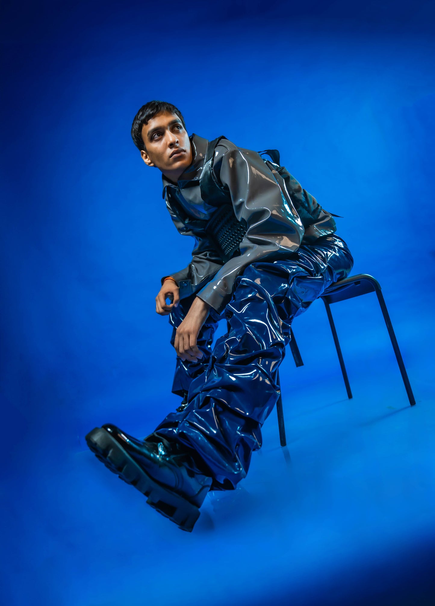 Blue Crusher Pants