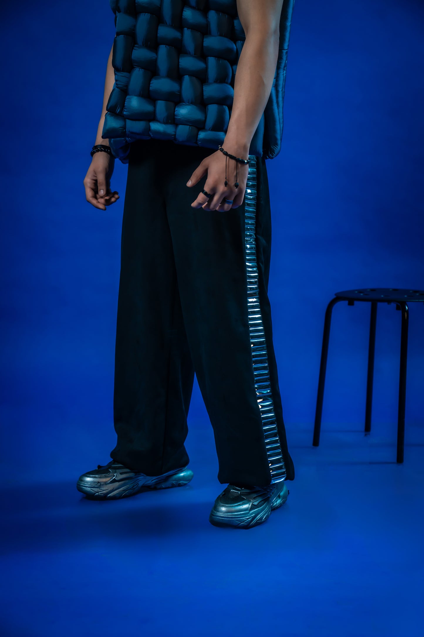 Suede Spinal Pants