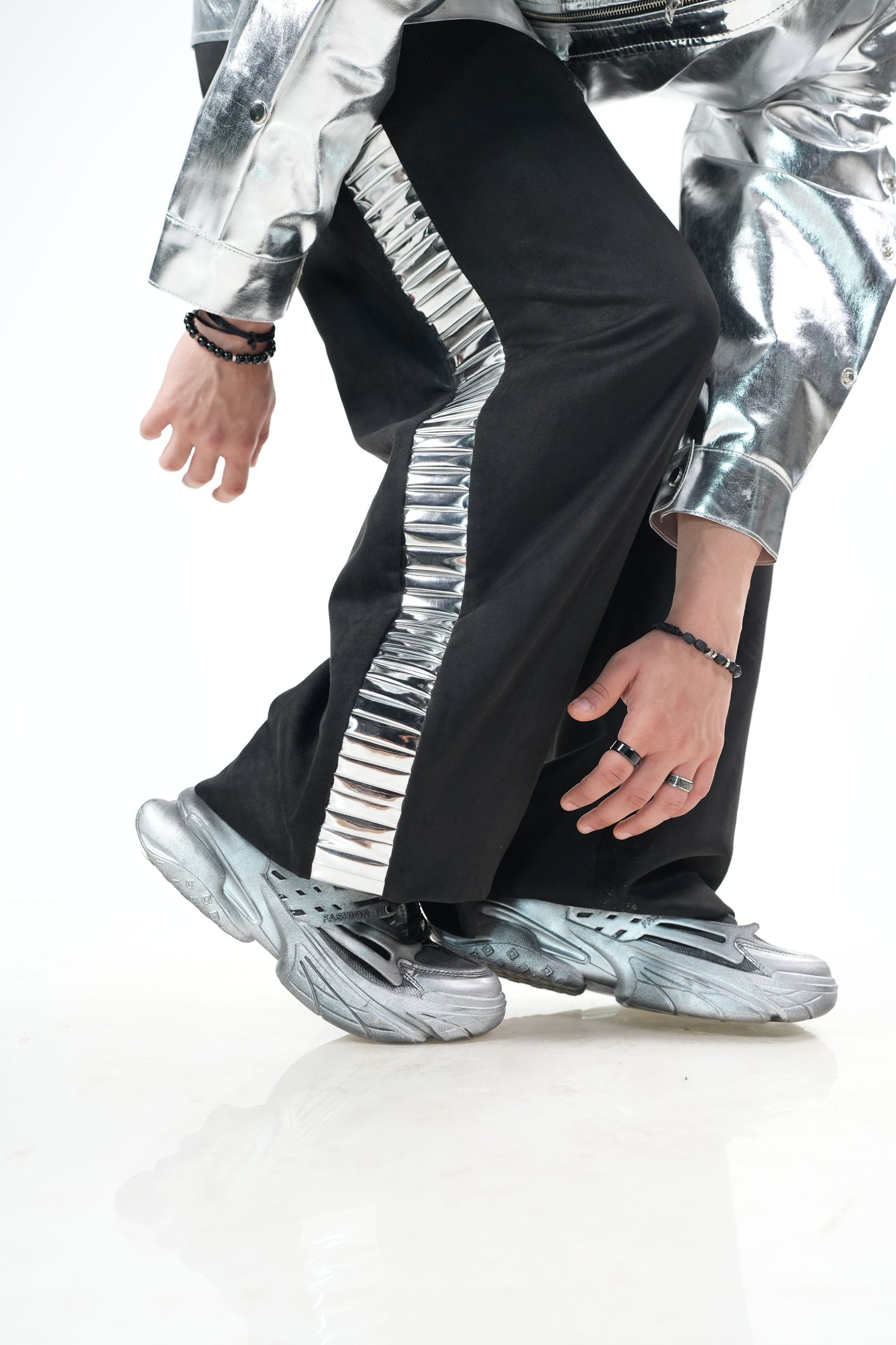 Suede Spinal Pants