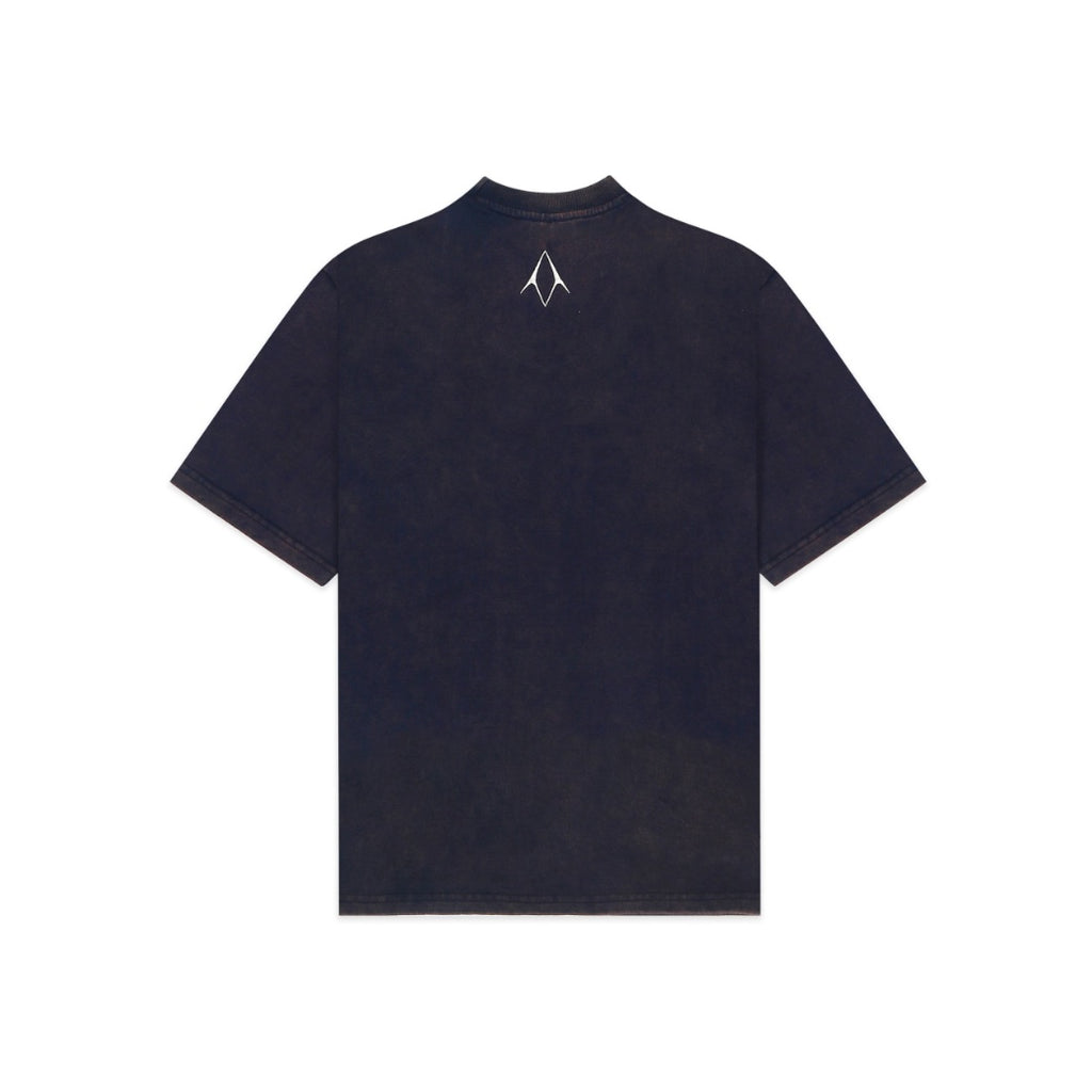 WASHED TEE - NAVY BLUE
