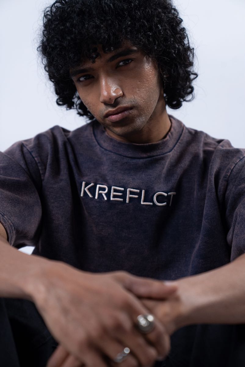 WASHED TEE - NAVY BLUE