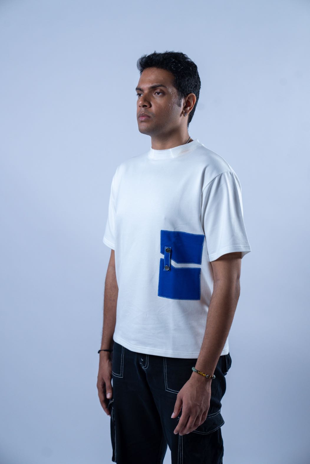 POCKET? TEE - BLUE