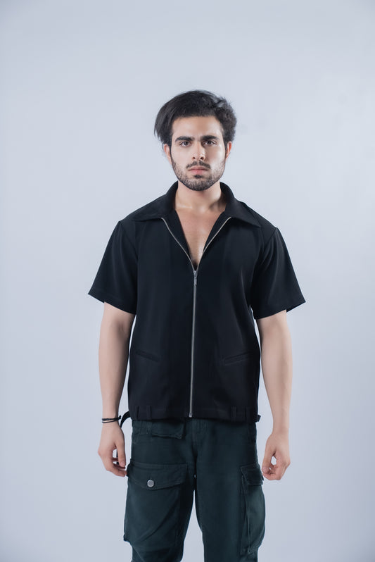 Belted Shacket - Kreflct