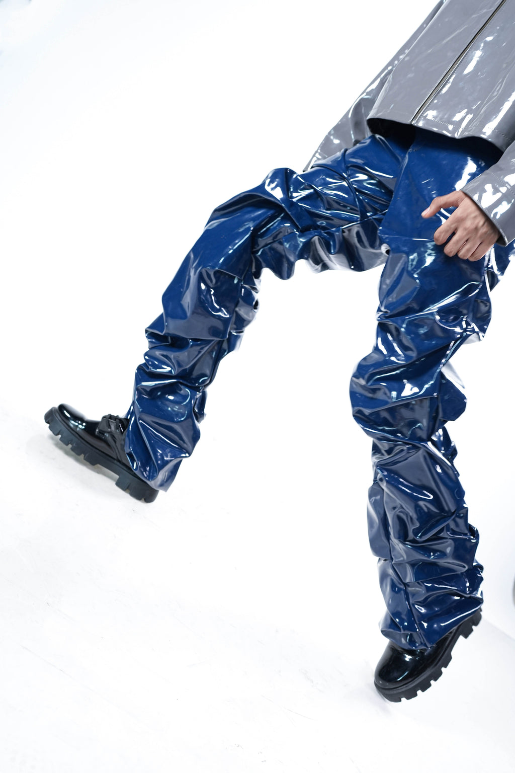 Blue Crusher Pants - Kreflct