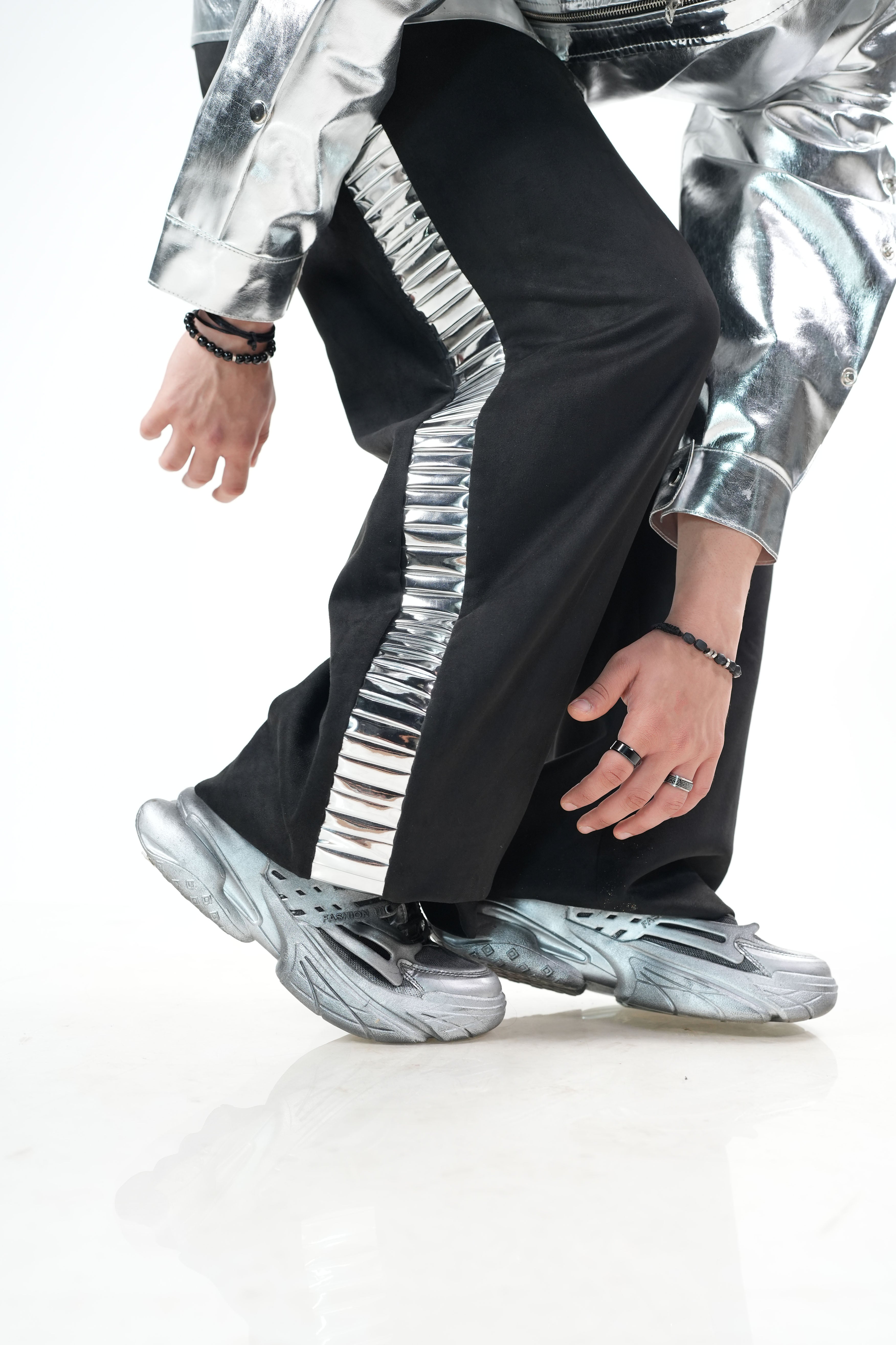 Suede Spinal Pants - Kreflct