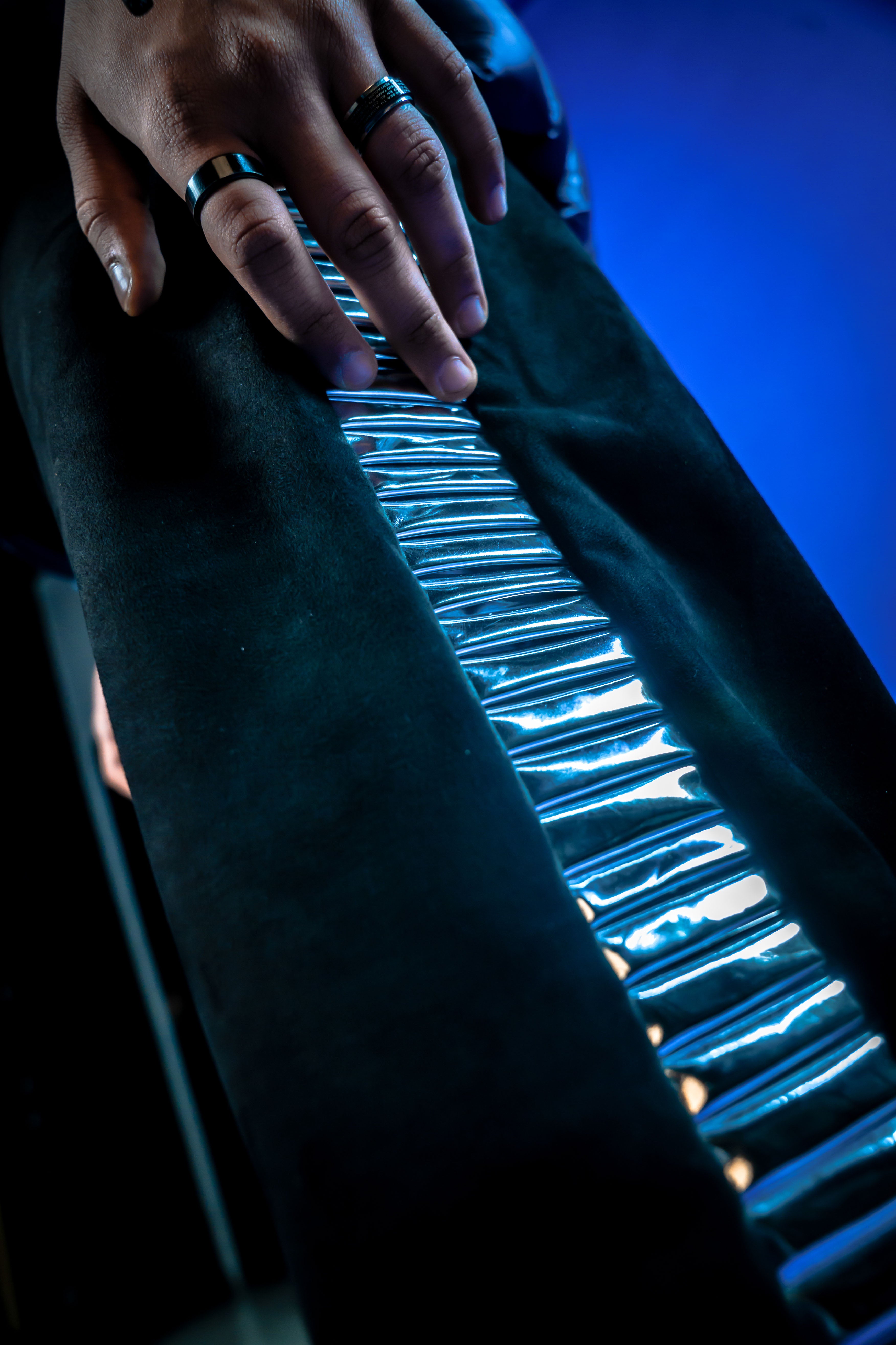 Suede Spinal Pants - Kreflct